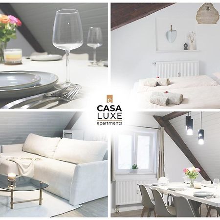Casa Luxe - 80Qm - Stadtmitte - Familienfreundlich - Parkplatz - 5Km Zum Legoland Gunzburg Bagian luar foto