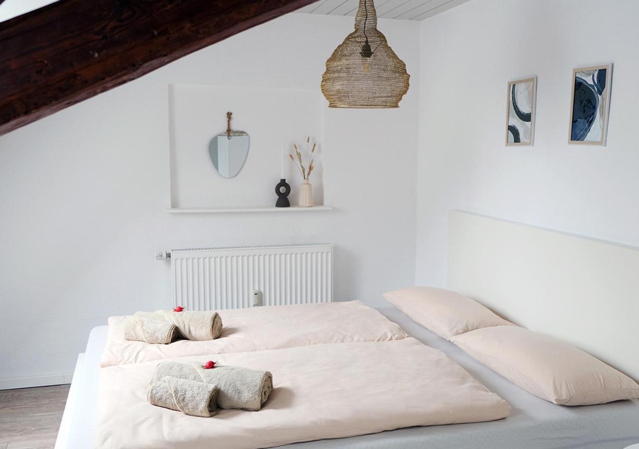 Casa Luxe - 80Qm - Stadtmitte - Familienfreundlich - Parkplatz - 5Km Zum Legoland Gunzburg Bagian luar foto